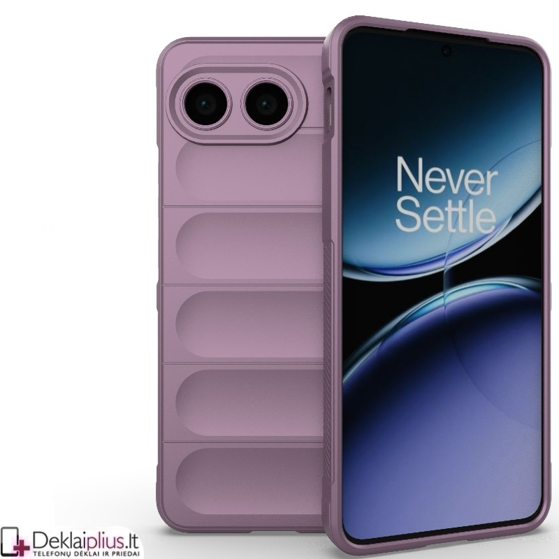 Magic Shield guminis dėklas su kameros apsauga - violetinis (Oneplus Nord 4) Magic Shield guminis dėklas su kameros apsauga - violetinis (Oneplus Nord 4)